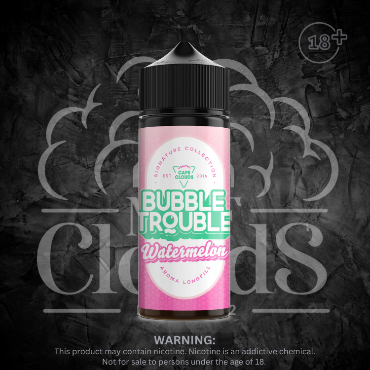 Cape Clouds - Bubble Trouble Longfill 120ml Each