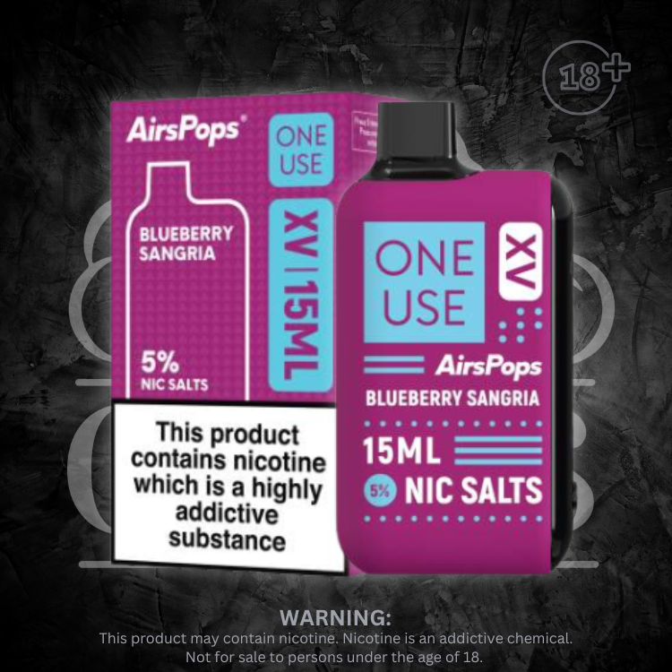 AIRSCREAM - AirsPops XV 5% Disposable Each