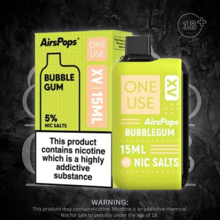 AIRSCREAM - AirsPops XV 5% Disposable Each