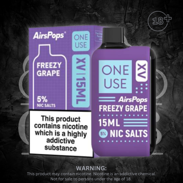 AIRSCREAM - AirsPops XV 5% Disposable Each