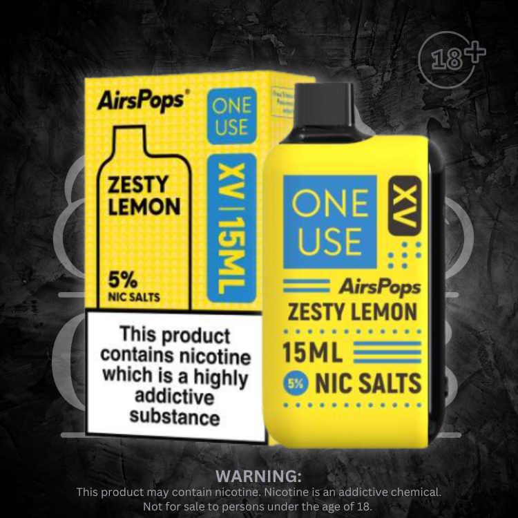 AIRSCREAM - AirsPops XV 5% Disposable Each