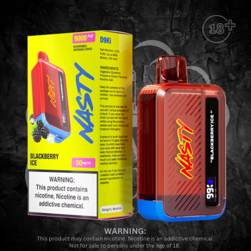 Nasty Bar - 9000 Disposable 5% Each