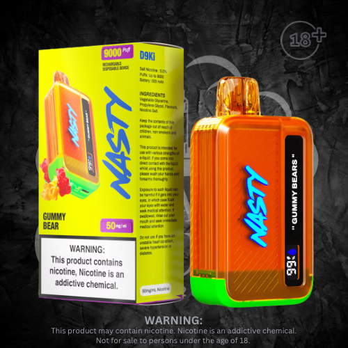 Nasty Bar - 9000 Disposable 5% Each