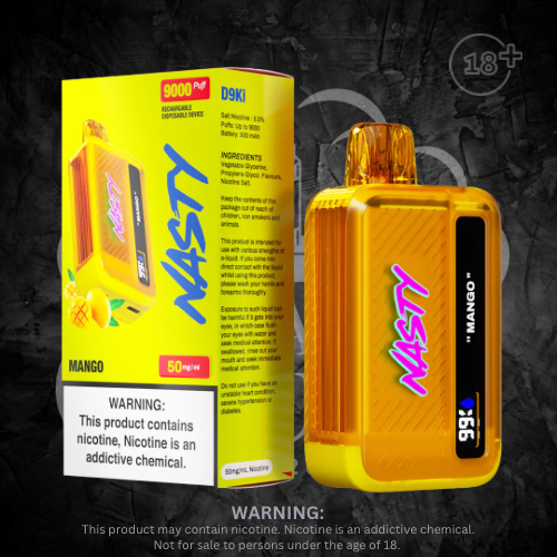 Nasty Bar - 9000 Disposable 5% Each