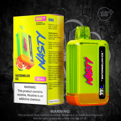 Nasty Bar - 9000 Disposable 5% Each