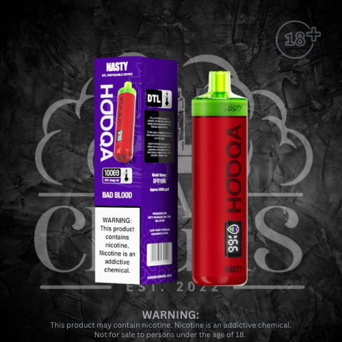 Nasty - Hooqa DTL 10k Disposable 3mg Each