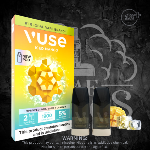 Vuse - Hestia Iced Mango 0/3/5% Pod Pack