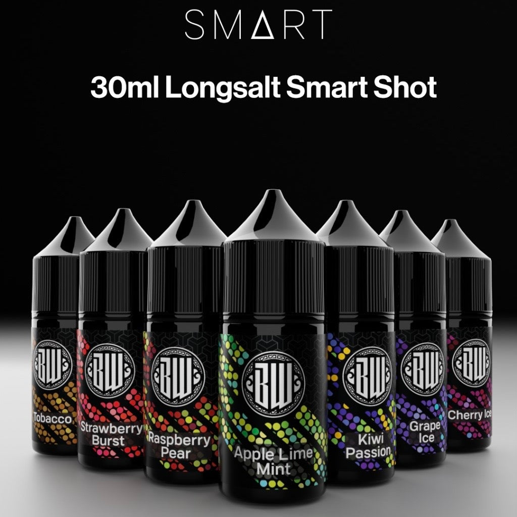 Bewolk - SMART Shots Salt/MTL Longfill 30ml Each