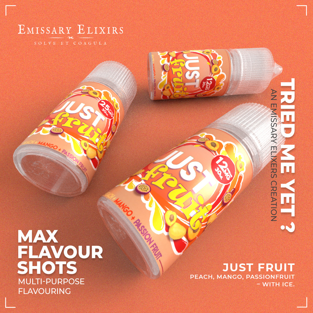Emissary - JUST FRUITS Salt/MTL Longfill 30ml Each