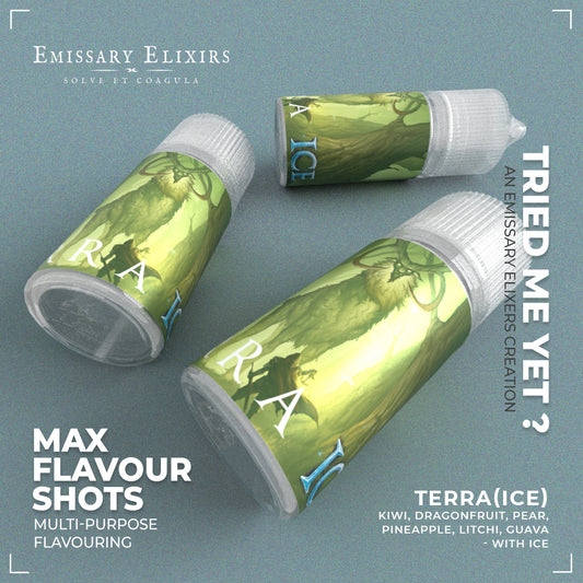 Emissary - Terra Ice Salt/MTL Longfill 30ml Each