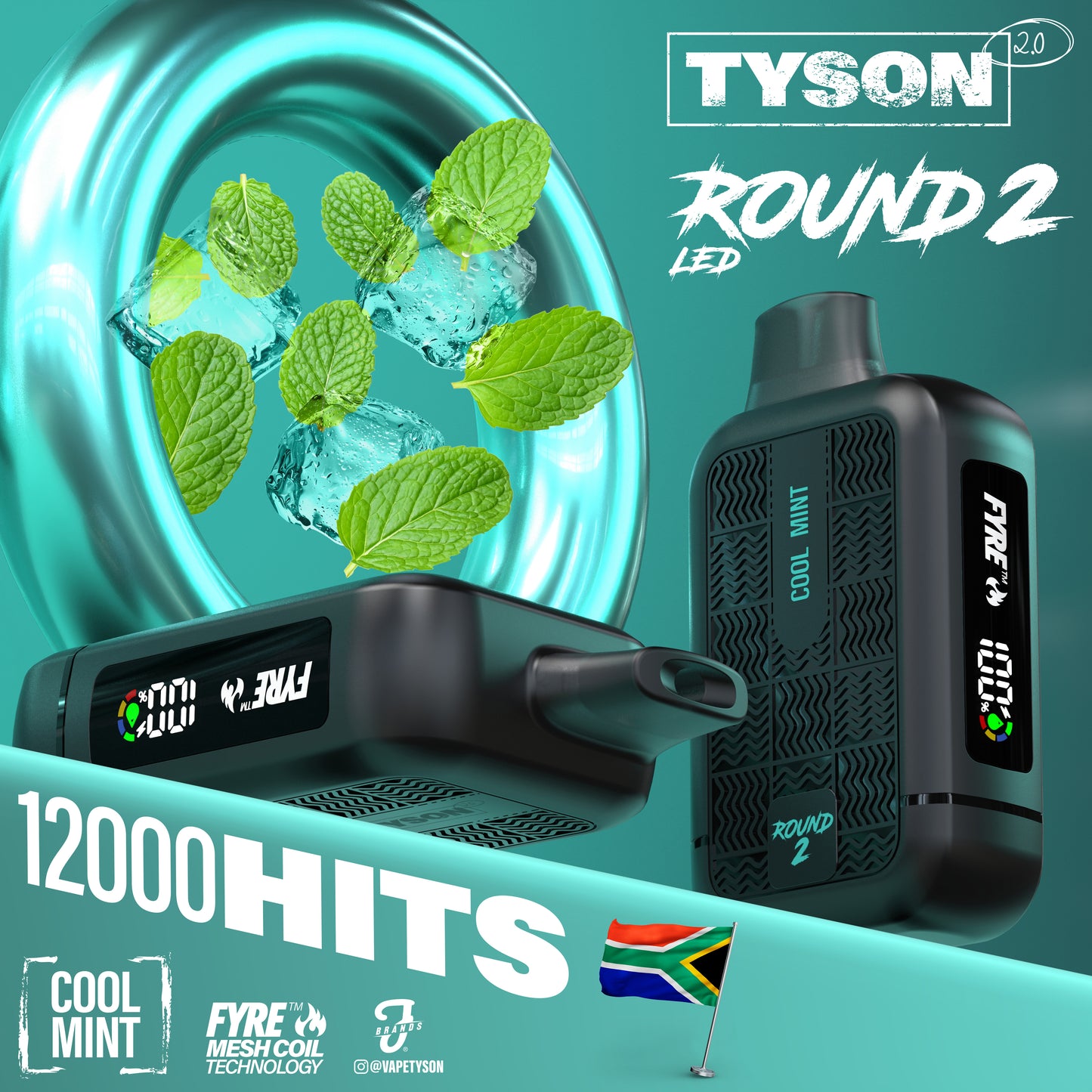 Tyson 2.0 - Round 2 12k Disposable 5% Each