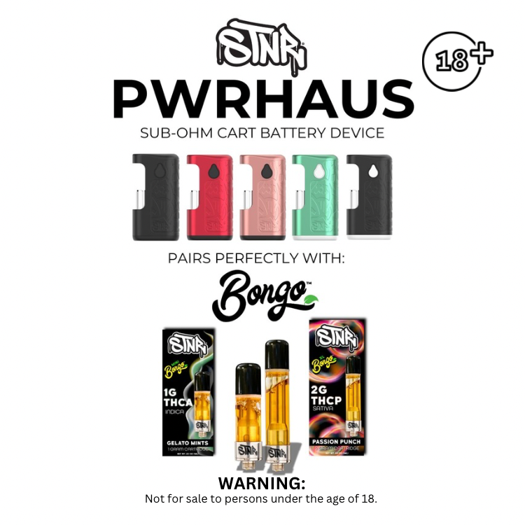 STNR - XL Bongo 2 Gram THCA Cart Each