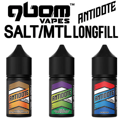 GBOM - Antidote Salt/MTL Longfill 30ml Each