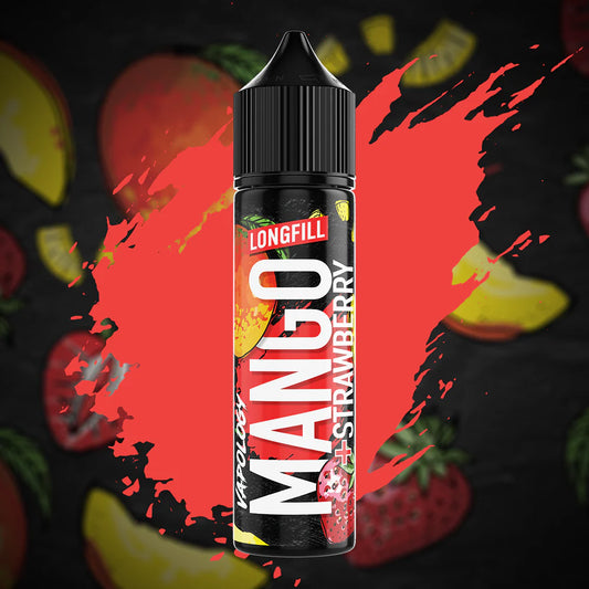 Vapology - Mango Strawberry Salt/MTL Longfill 60ml Each