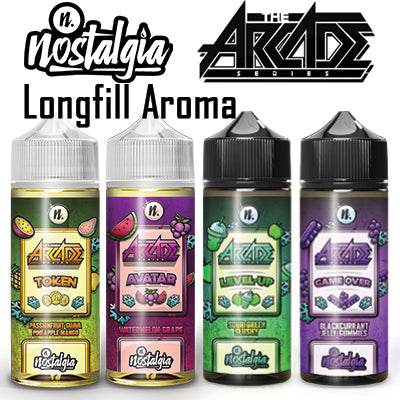 Nostalgia - Arcade Series Longfill 120ml Each