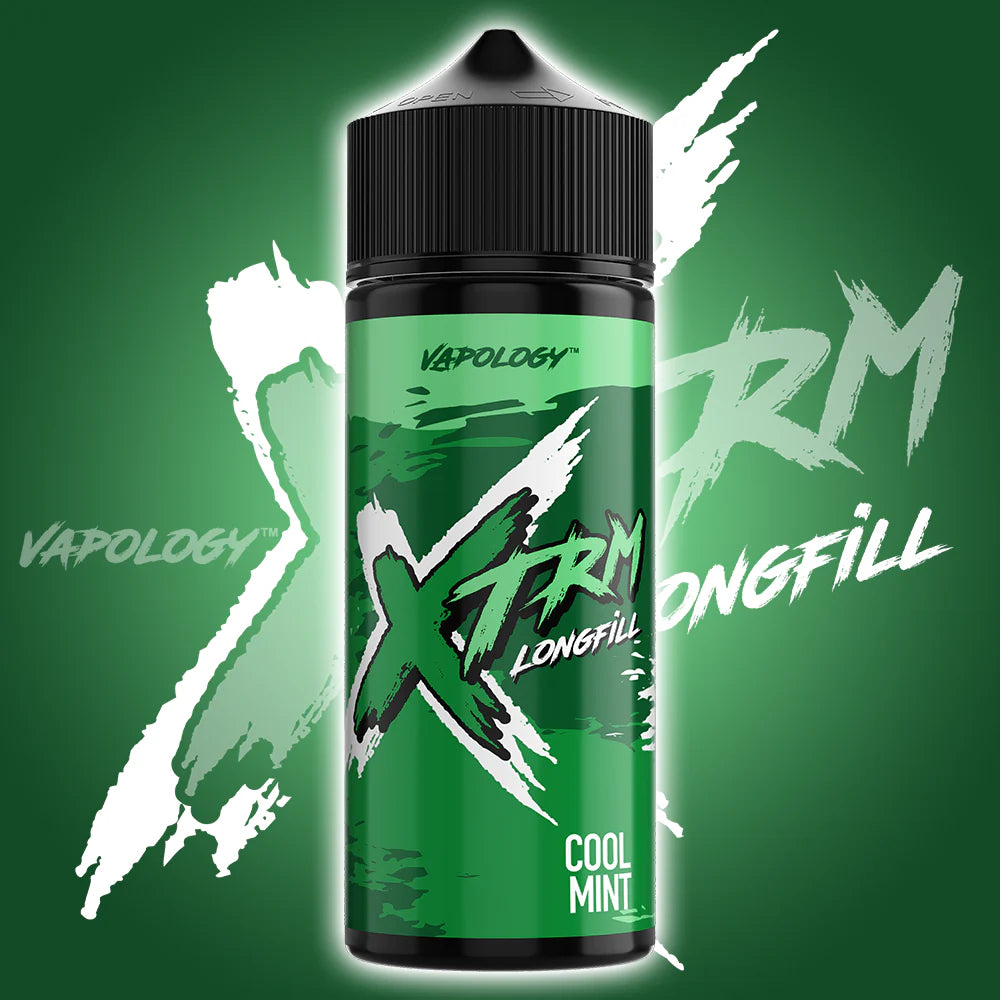 Vapology - Xtrm Cool Mint Longfill 120ml Each