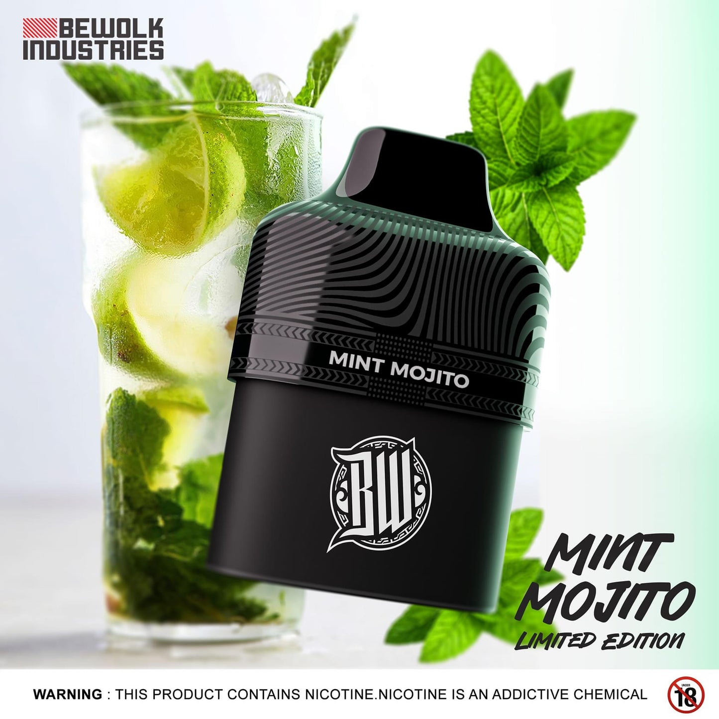 Bewolk Industries - 2% Disposable Flavour Pods Each