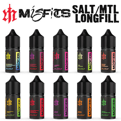 Misfits - Salt/MTL Longfill 30ml Each