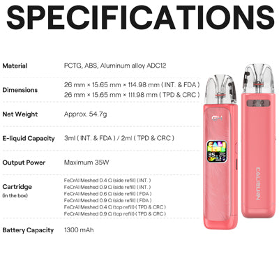 Uwell - Caliburn G4 Pod Kit