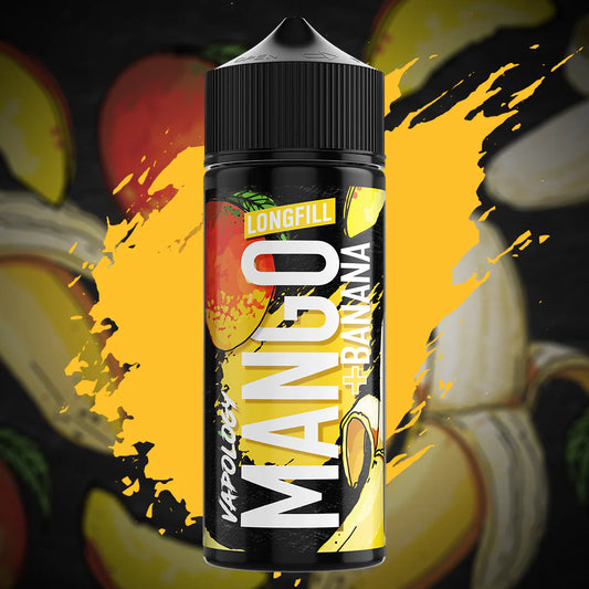 Vapology - Mango Banana Longfill 120ml Each