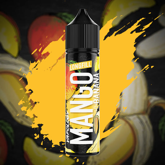 Vapology - Mango Banana Salt/MTL Longfill 60ml Each