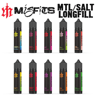 Misfits - Salt/MTL Longfill 60ml Each