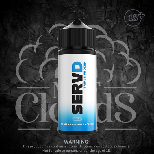 SERVD - Grape Raspberry Cherry Longfill 120ml Each