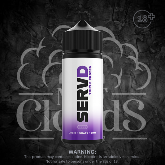 SERVD - Litchi Grape Lime Longfill 120ml Each