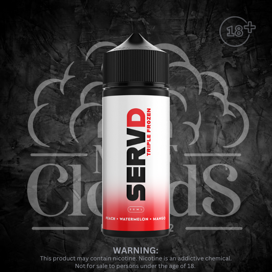 SERVD - Peach Mango Watermelon Longfill 120ml Each