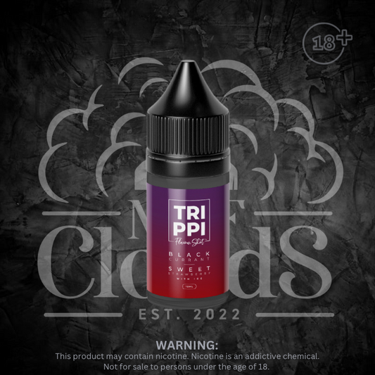 Trippi - Blackcurrant & Strawberry Ice Salt/MTL Longfill 30ml Each