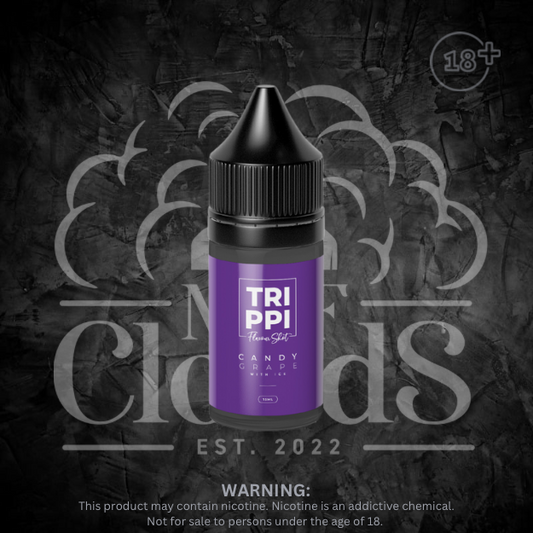 Trippi - Candy Grape Ice Salt/MTL Longfill 30ml Each