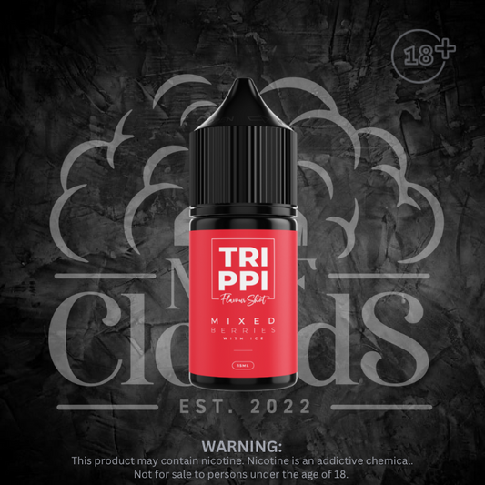 Trippi - Mixed Berries Ice Salt/MTL Longfill 30ml Each