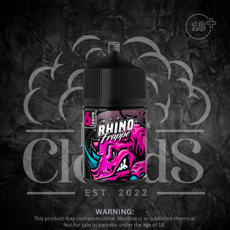 Steam Masters - 6Zero Rhino Frappe Salt/MTL Longfill 60ml Each