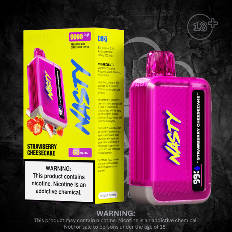 Nasty Bar - 9000 Disposable 5% Each