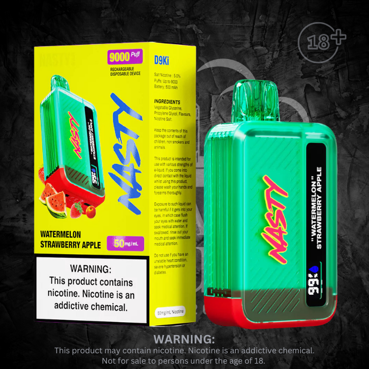 Nasty Bar - 9000 Disposable 5% Each