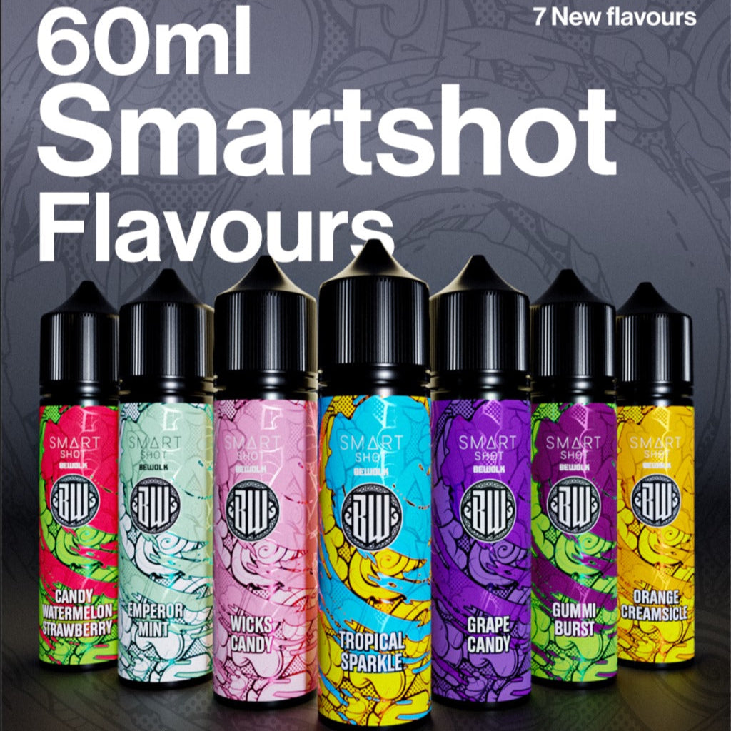 Bewolk - SMART Shots Salt/MTL 60ml Each