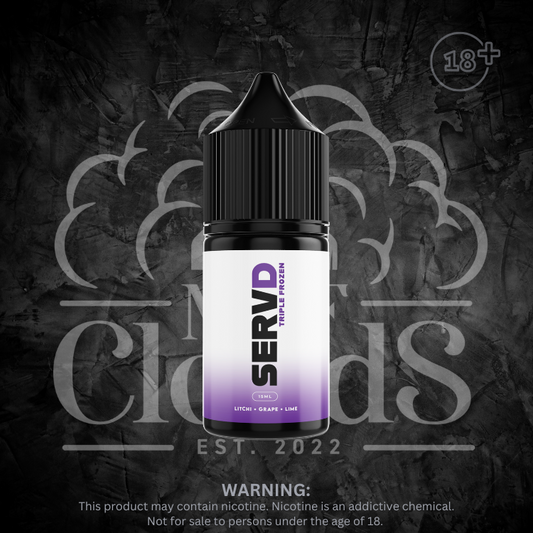 Servd - Litchi Grape Lime Salt/MTL Longfill 30ml Each