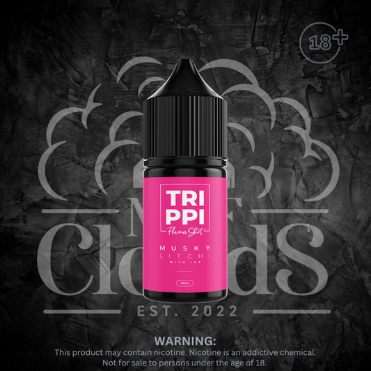 Trippi - Musky Litchi Ice Salt/MTL Longfill 30ml Each
