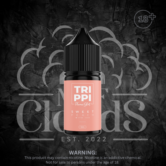 Trippi - Sweet Peach Ice Salt/MTL Longfill 30ml Each