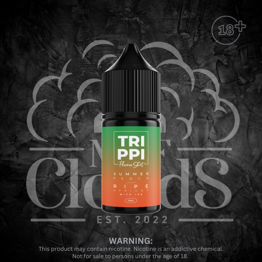 Trippi - Peach & Apricot Ice Salt/MTL Longfill 30ml Each