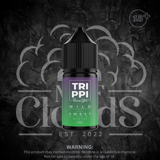 Trippi - Strawberry & Litchi Ice Salt/MTL Longfill 30ml Each