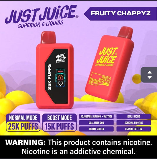 Just Juice - 25k Disposable 5% Each