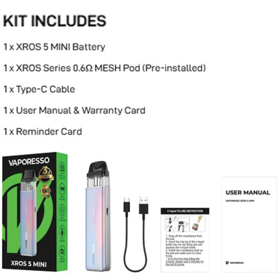 Vaporesso - Xros 5 Mini Pod Kit