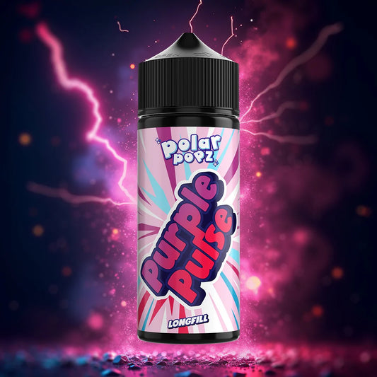 Polar Popz - Purple Pulse Longfill 120ml Each