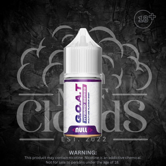Null - GOAT Salt/MTL Longfill 30ml Each