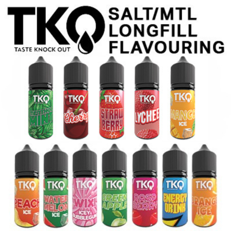 TKO - Salt/MTL Longfill 30ml Each