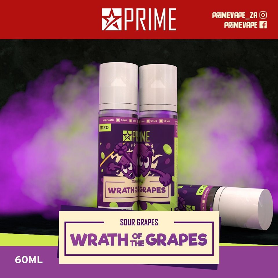 Prime - Wrath of The Grapes 60ml