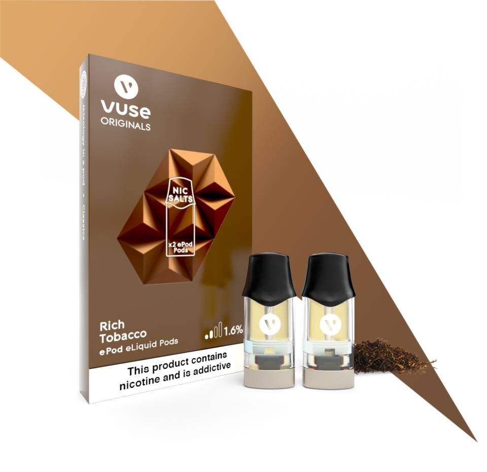Vuse - ePod Rich Tobacco 1.6%